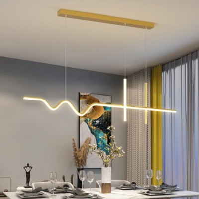 餐厅吊灯轻奢饭厅餐桌吧台星空灯具现代简约2022年新款餐厅灯