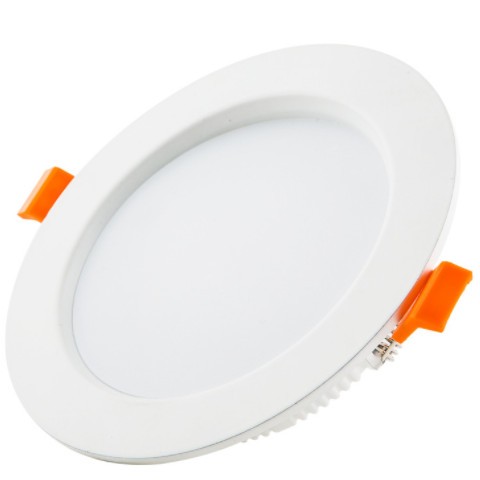 led筒灯嵌入式孔灯2.5寸4寸一体化12w黑白压铸防眩防雾天花灯洞灯图2