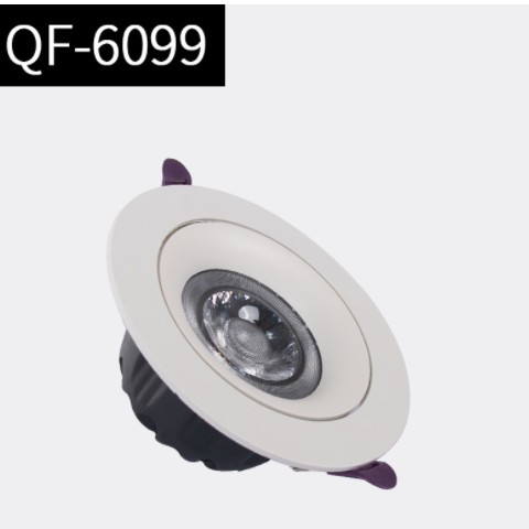 led射灯家用cob牛眼灯2寸2.5寸3.5寸5W7W12W客厅嵌入式天花灯批发图3