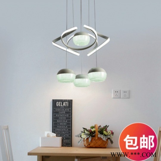 厂家批发现代简约吊灯 北欧简约饭厅餐厅吊灯 吧台个性创意吊线灯 欢迎咨询图1