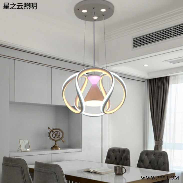 北欧简约餐吊灯 创意个性饭厅餐厅客厅吊灯 吧台吊线灯厂家批发图1