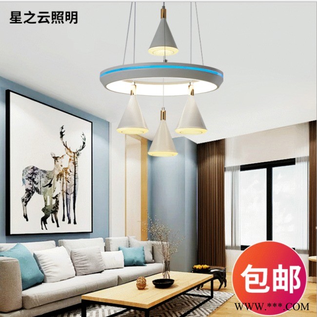 现货北欧简约吸顶吊灯 客厅卧室酒店吧台咖啡厅创意个性餐厅灯 欢迎咨询图1
