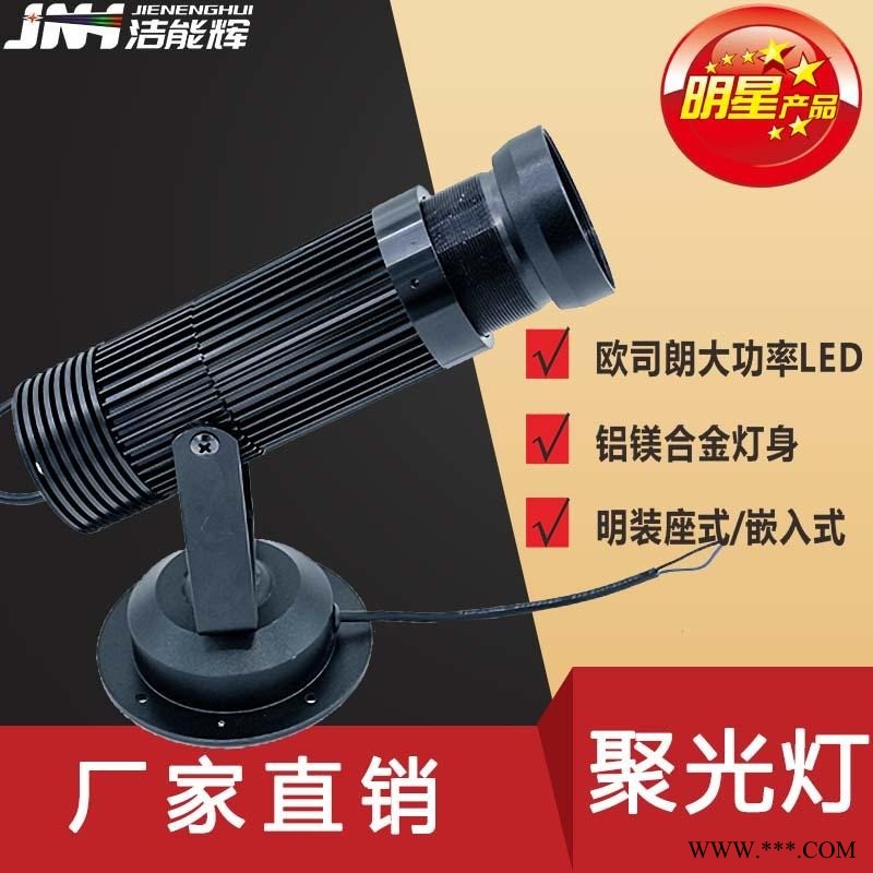 聚光灯LED博物馆光圈灯画廊聚焦灯酒吧KTV变色调焦灯方形投影射灯图1
