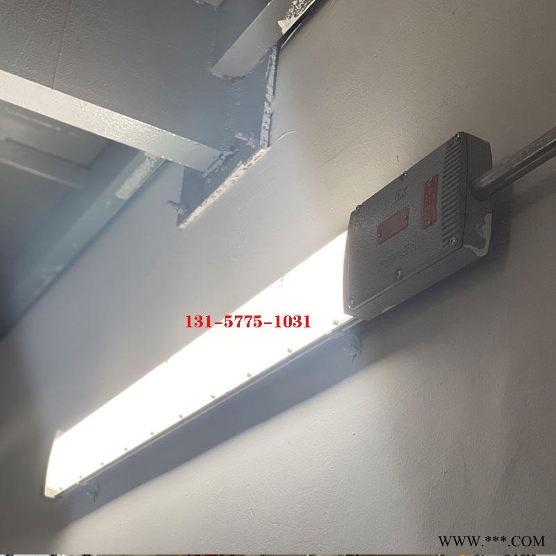 服装厂车间防爆吸顶灯||60W防爆铝合金日光灯||防爆吸顶安装灯具图1