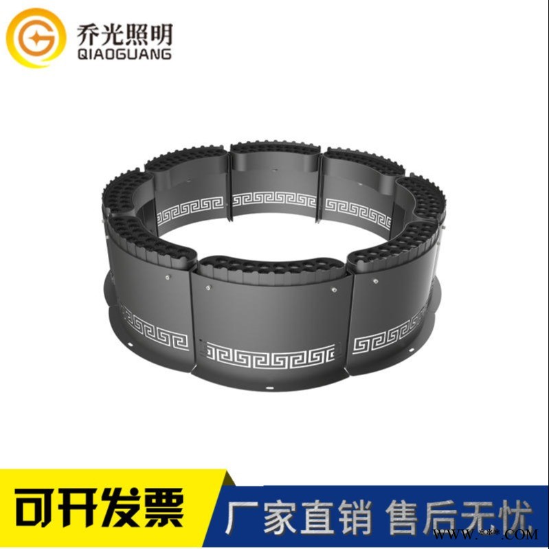 园林树木亮化捆树灯环形围树灯户外圆形照树灯射树灯抱箍围树景观射灯图1