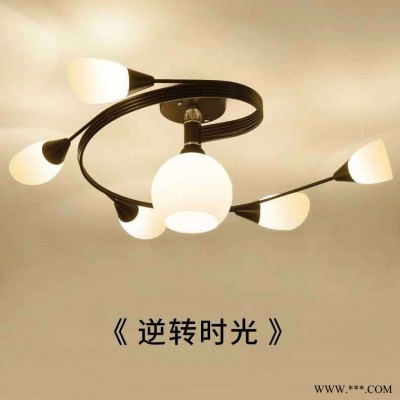 现代简约轻奢客厅大气复古吊灯1148