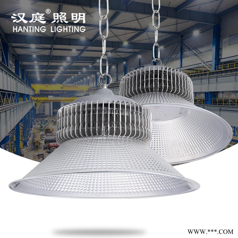 工业照明LED鳍片工矿灯仓库厂房吊灯车间大功率100W工程工矿灯图1