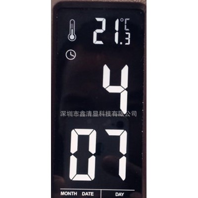 万年历显示屏台灯液晶显示模块笔段模块台灯液晶模块VA屏lcd 液