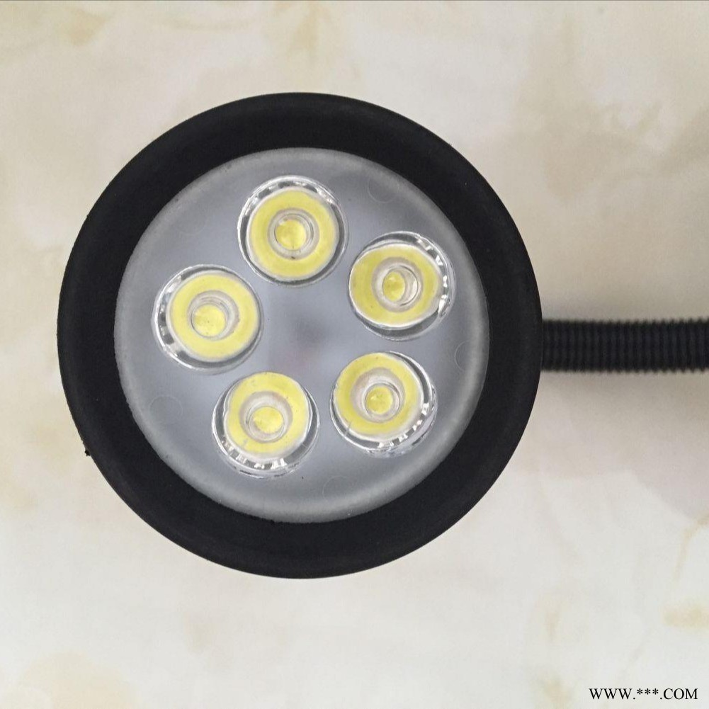 厂家直销 长臂卤钨灯万向管灯机床工作灯车床台灯照明灯24v36v110V220V  包邮图1