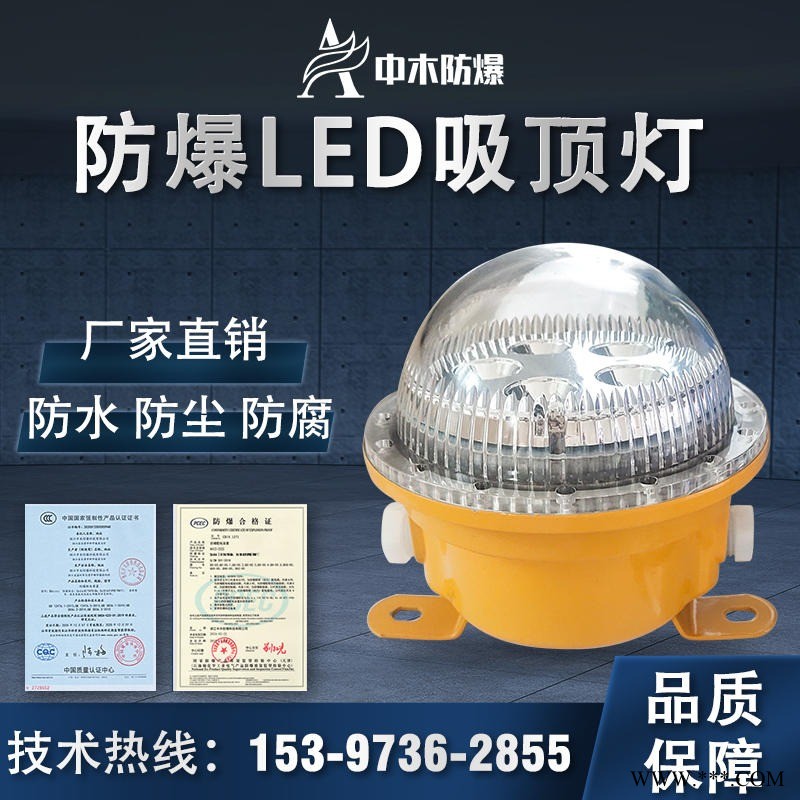 LED防爆灯20W30W40W50W60W防爆吸顶灯加油站仓库工厂房车间防爆灯图1