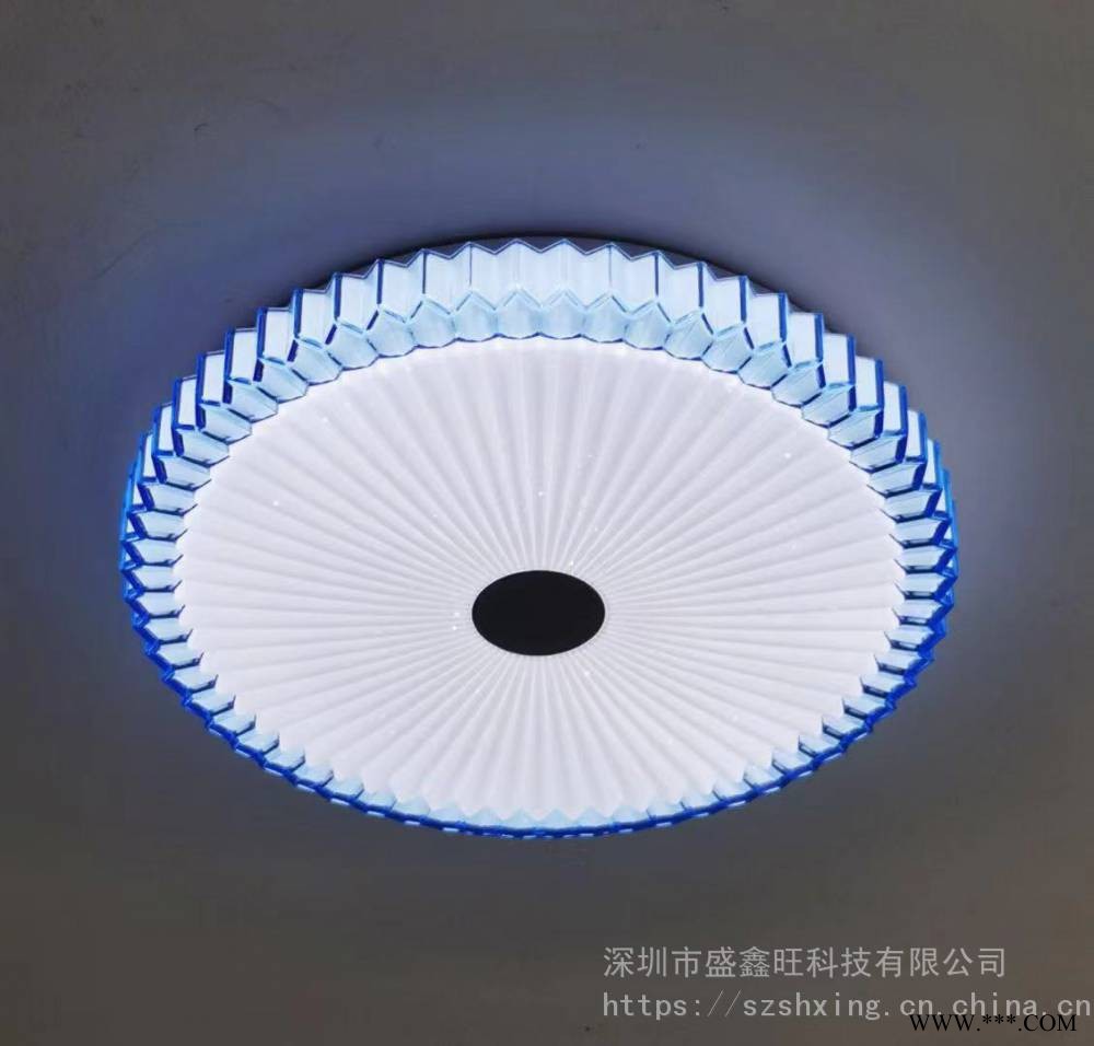 古镇工厂生产销售LED吸顶灯，超薄全白，面包灯，出口欧美图1