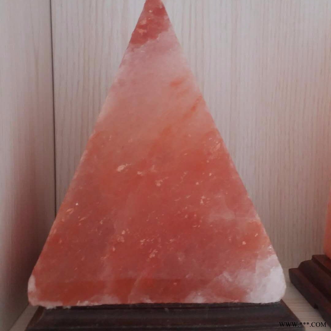 天然喜马拉雅盐灯 水晶灯 鹅蛋造型盐台灯 旋钮开关 厂家批发定做图1