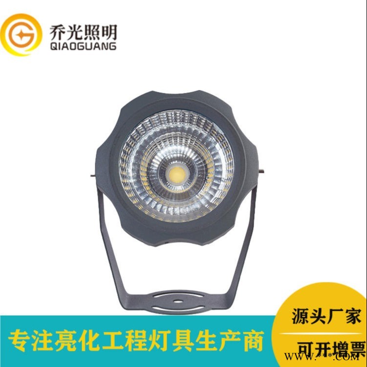 乔光照明COB投光灯射灯 GB-DCD180公园绿化景观照明LED投射灯 外墙亮化投光灯 50W户外防水照树灯图1