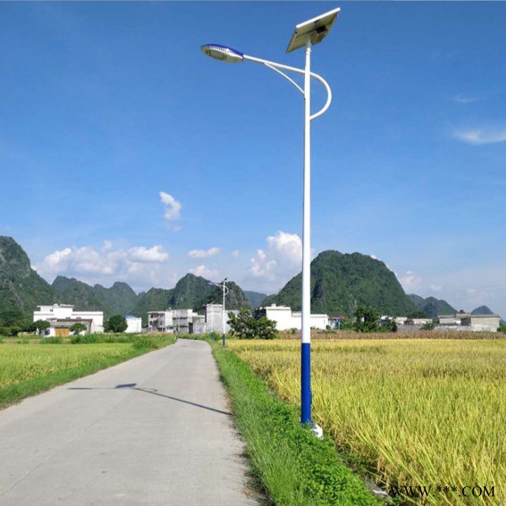 霁月灯饰 乡村路灯220V太阳能路灯 城市路灯 6米光伏路灯图1