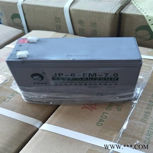 劲博蓄电池JP-6-FM-7免维护铅酸蓄电池12V7AH路灯照明 安防专用 厂家报价图1