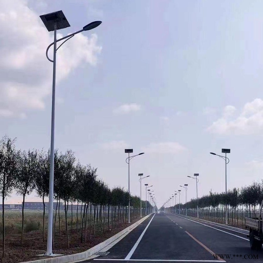 霁月太阳能路灯 分体式路灯  中华路灯   9米10米 园林景观路灯  欢迎考察  价格美丽图1