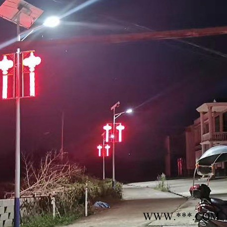 霁月路灯 农村路灯 太阳能光控路灯 小金豆灯具 热镀锌灯杆 实地厂家 欢迎考察图1