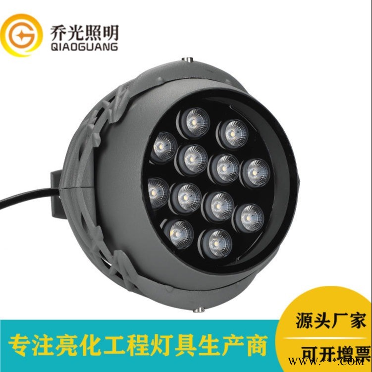 公园造型灯户外压铸铝投光灯园林亮化鸟巢投射灯12W大功率投光灯图1