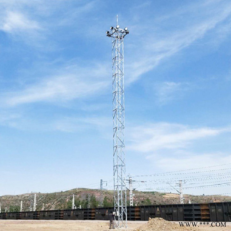 定制固定式煤场投光灯塔 升降式铁路投光灯塔 投光灯塔厂家  泰翔生产  实力工厂欢迎咨询图1