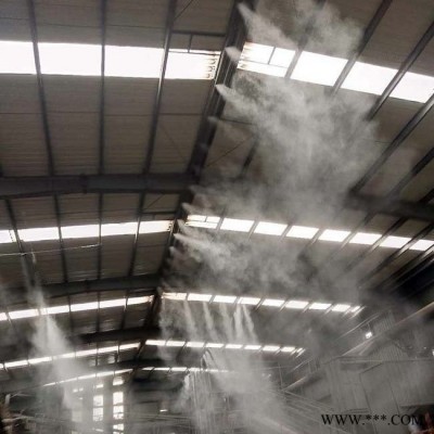 驰外制造 工厂车间自动上水围挡喷淋 路灯喷淋强劲动力 工地防尘喷雾系统