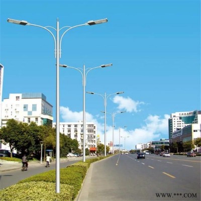 9米单双臂市电路灯 亳州市路灯厂家直销  接电路灯220V