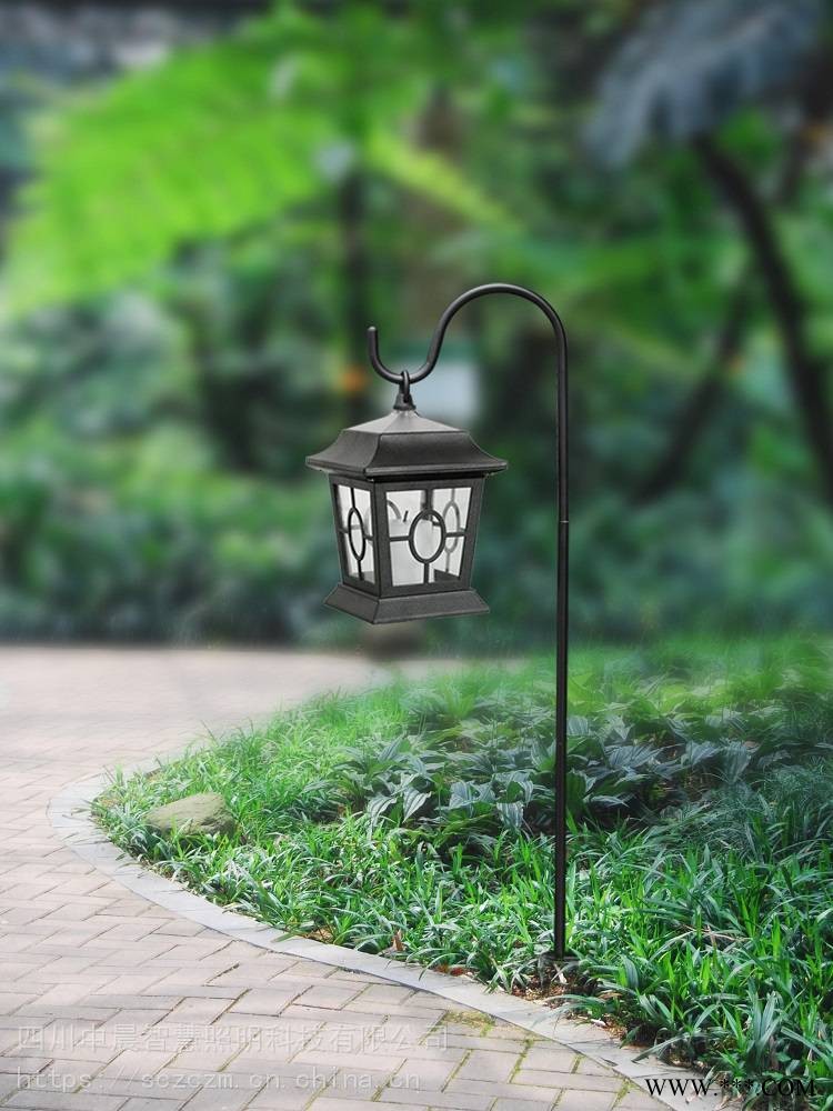 中晨草坪灯市场价镀锌钢板欧式草坪灯小区欧式草坪灯图1