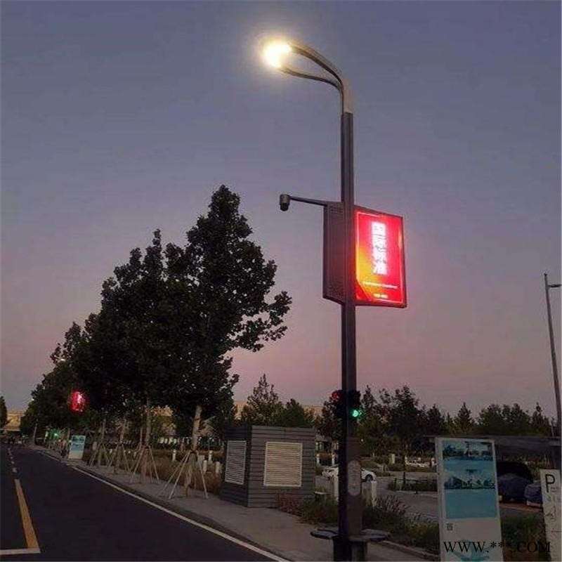 陇南路灯厂家 智慧路灯价格 多功能一体话智慧路灯 自由定制图1
