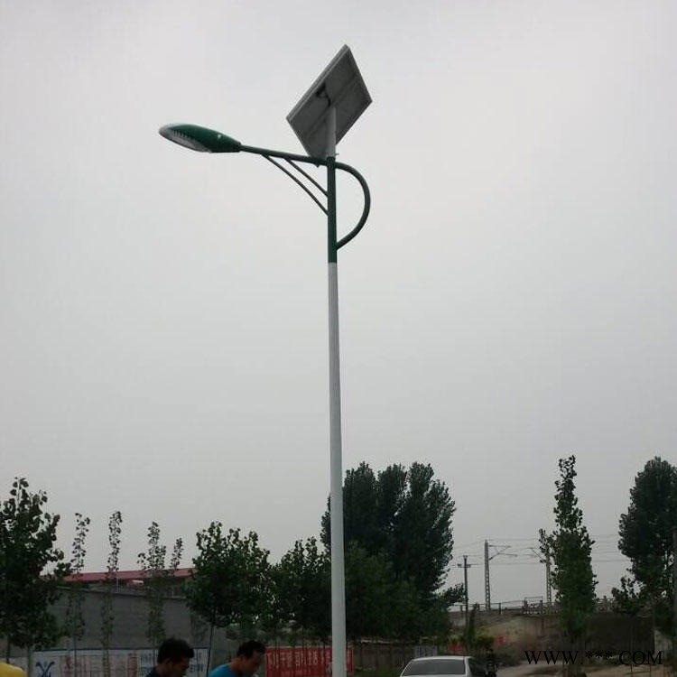 张家口路灯厂家 30瓦40瓦led太阳能路灯批发价格 水泥杆路灯农村改造款 10米12米市电路灯定制图1