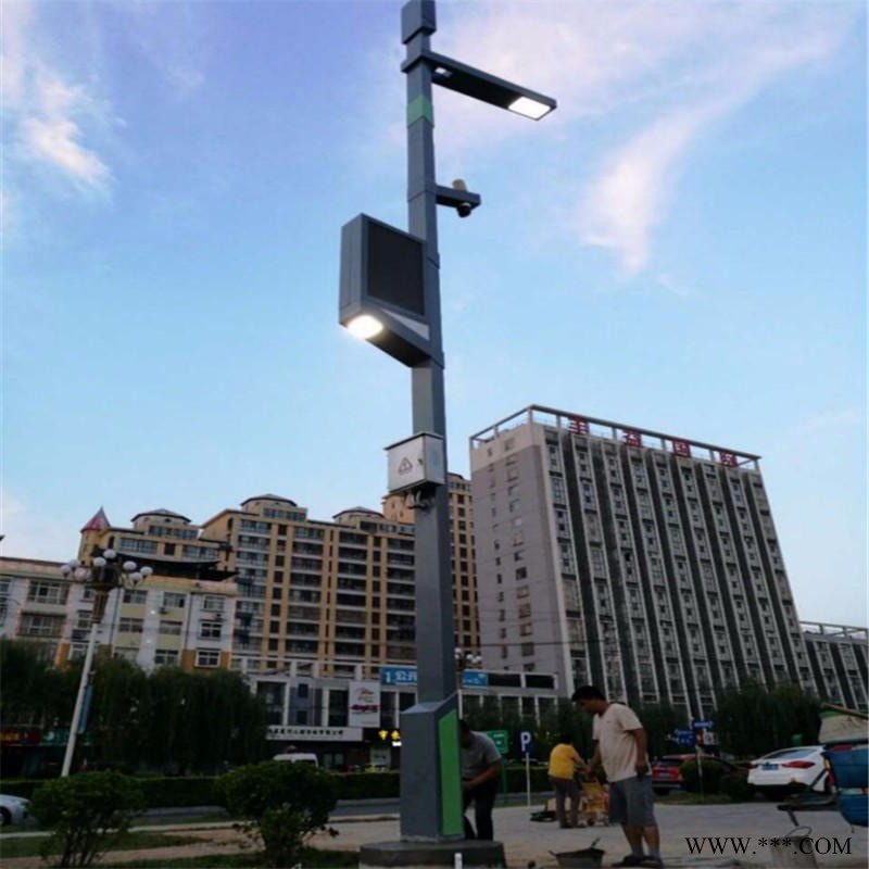 玉溪路灯厂家 智慧路灯价格 多功能通用智慧路灯图1
