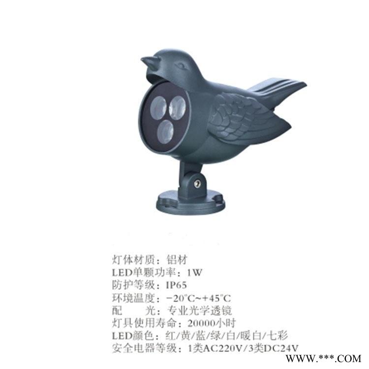 旭可照明厂家直销LED投光灯  照树灯 小区庭院灯 XK-55002图1