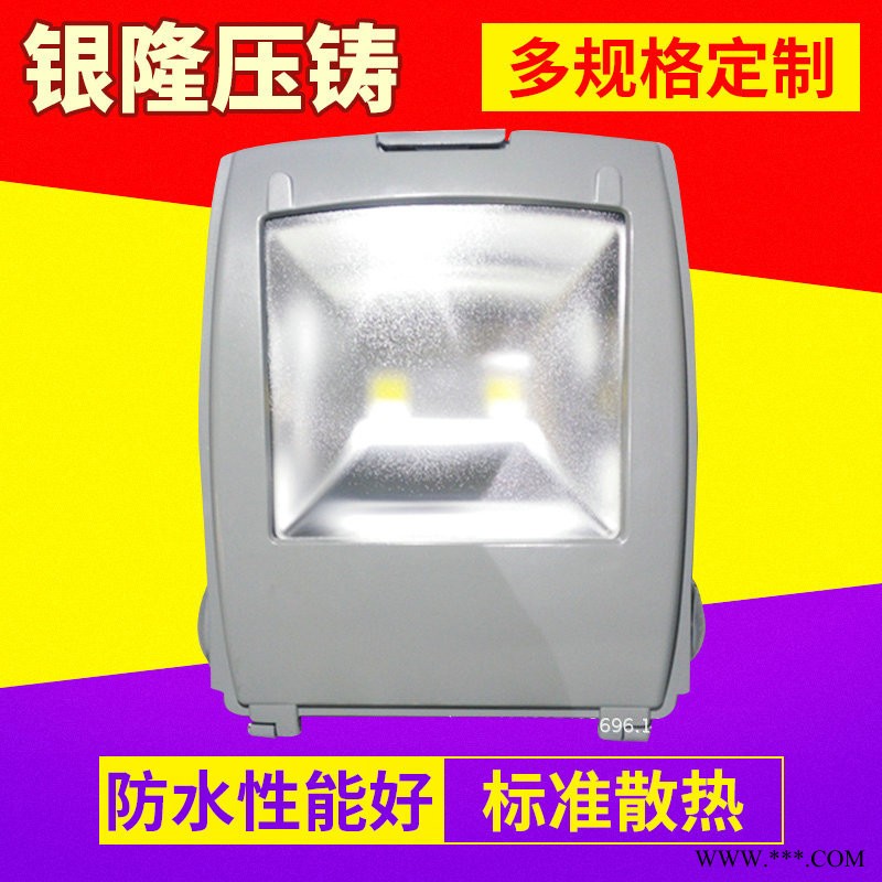 厂家直销高品质LED大功率 100W新款背包投光灯  泛光灯外壳图1