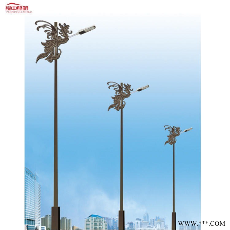 市电路灯价格     宜宾市单臂路灯灯杆     市电路灯厂家图1