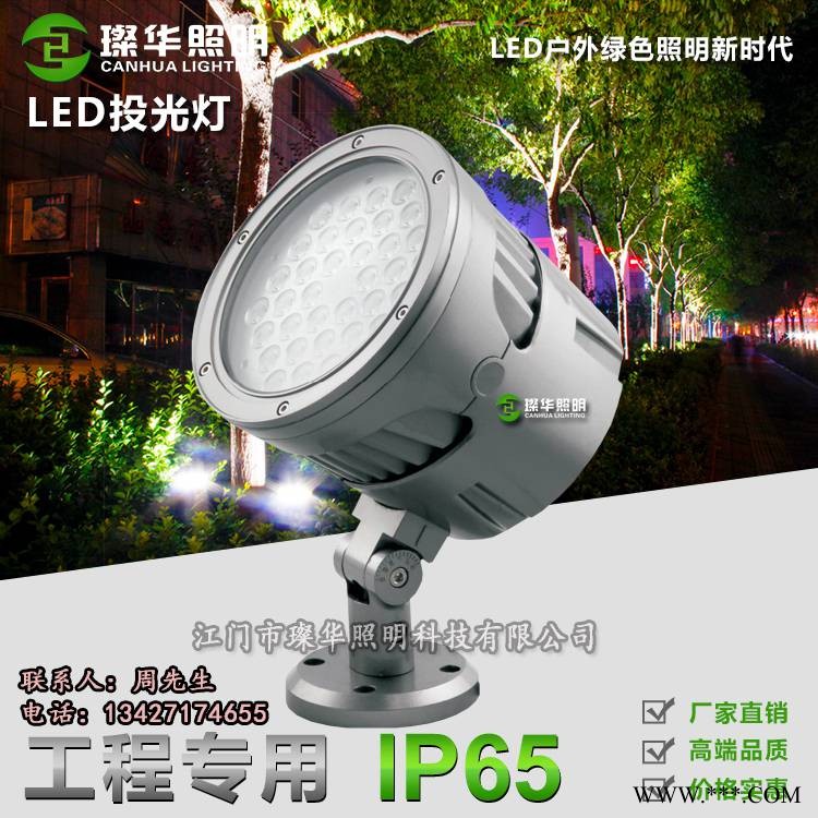 璨华照明SK-CDD190LED插地灯36w50w户外防水插泥灯庭院照树灯花园草坪灯地插灯投射灯图1