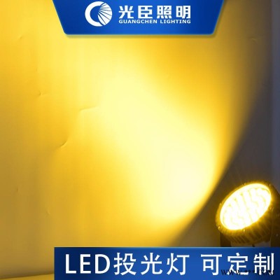 户外楼体亮化工程 深圳LED投光灯厂家 光臣照明定制灯具