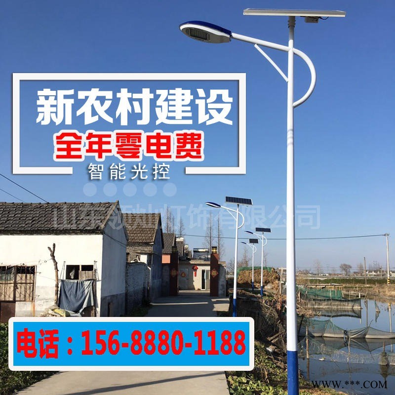 德州路灯 德州路灯厂家 德州led路灯 德州路灯价格 德州太阳能路灯批发价格 美丽乡村太阳能路灯 领灿灯饰TYN4103图1