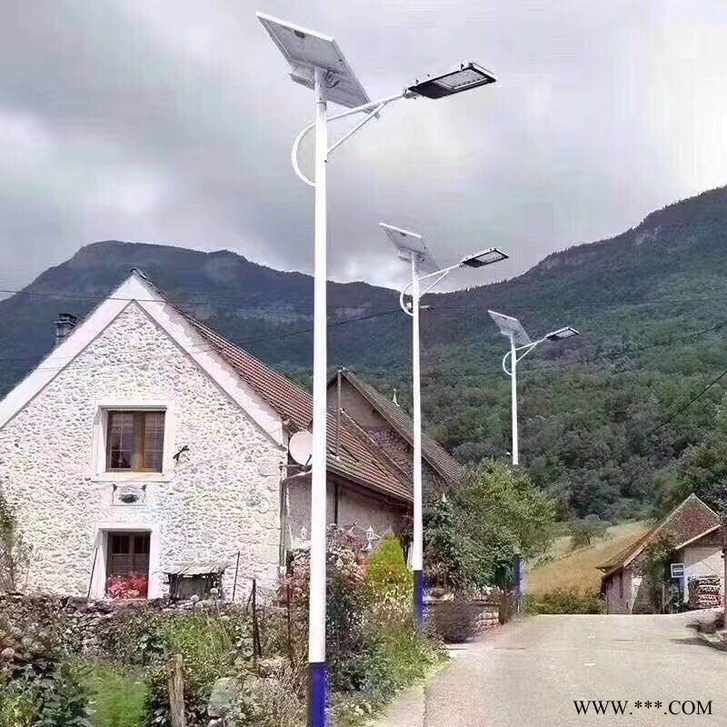 滁州太阳能路灯生产厂家生产新农村路灯太阳能监控系统售后服务有保障朝旭路灯图1