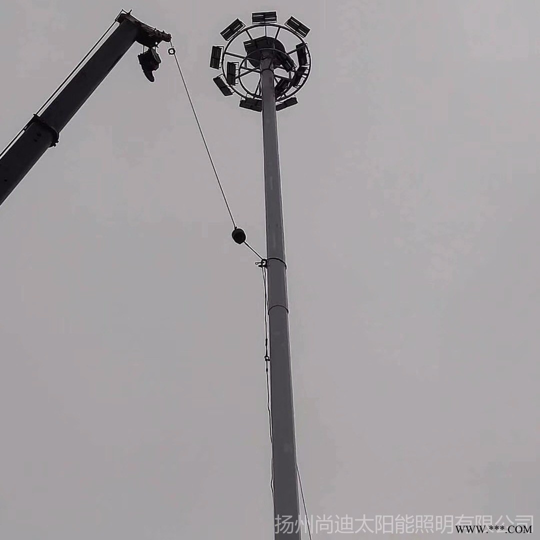 路灯生产厂家供应甘肃省各种高杆灯，投光灯，球场灯，全国发货，图1