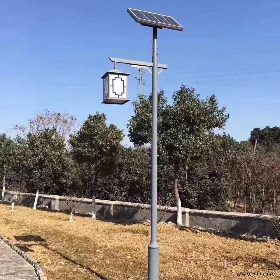 霁月灯饰  厂家生产 仿古路灯 太阳能庭院灯 灯笼 公园景区 3米4米庭院 路灯厂家图1
