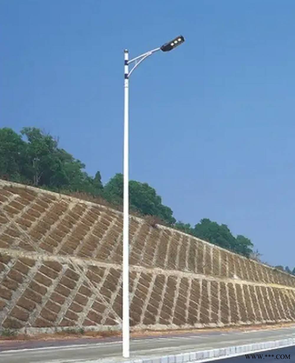 新款LED市电路灯市政工程道路照明新炎路灯新农村路灯图1