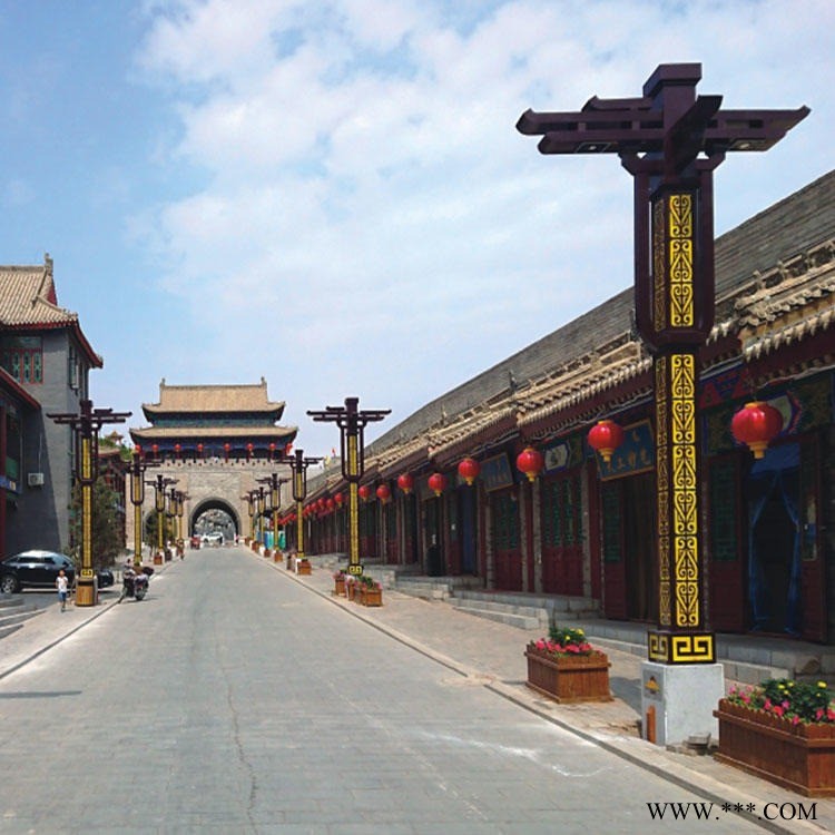 旭可照明非标定制LED特色景观灯  广场路灯 庭院路灯厂家  高杆灯厂家XK-26301图1