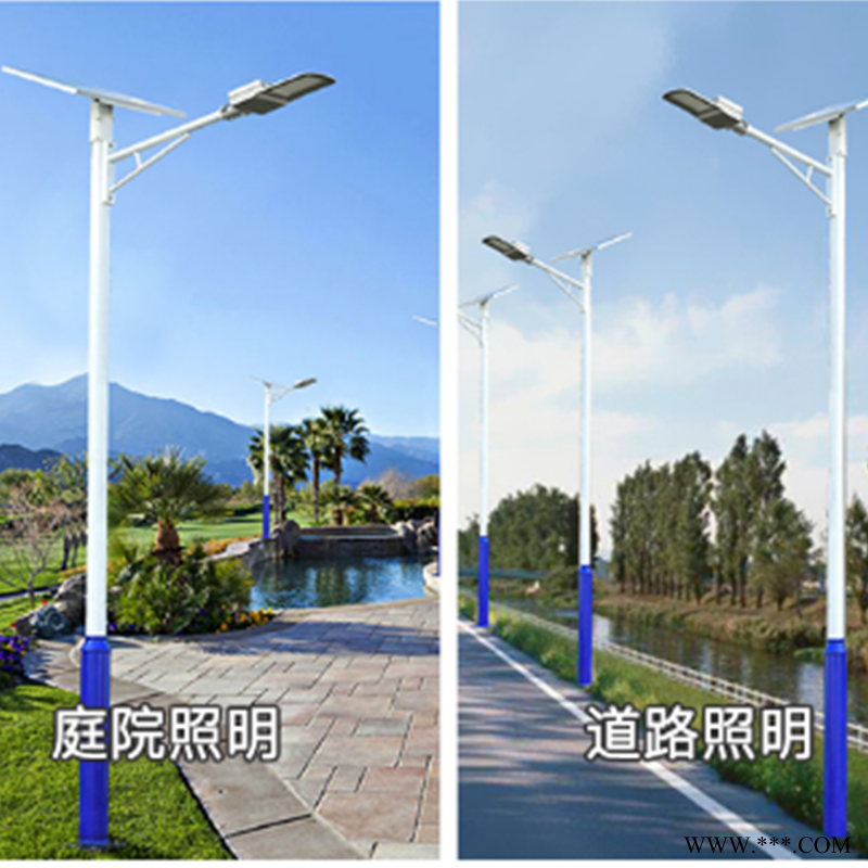 太阳能路灯 贵州毕节10米路灯风光互补路灯图1