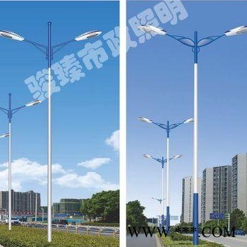 河南新乡路灯厂家 LED路灯 12米高低臂路灯图1