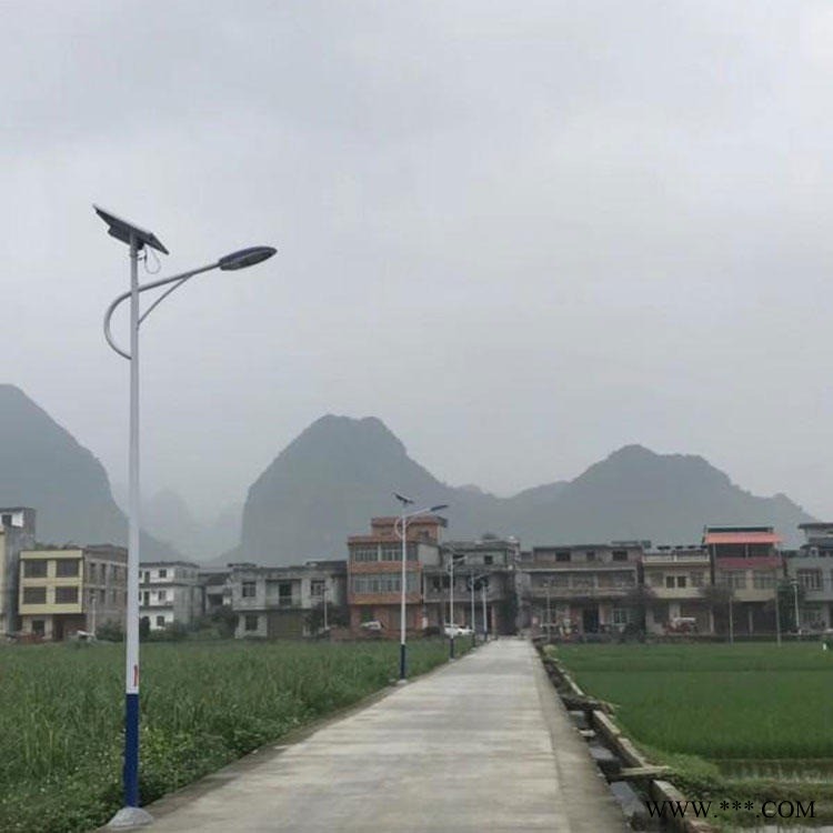 运城led太阳能路灯厂家 景区亮化路灯 锂电一体太阳能路灯 乡村路灯价格图1