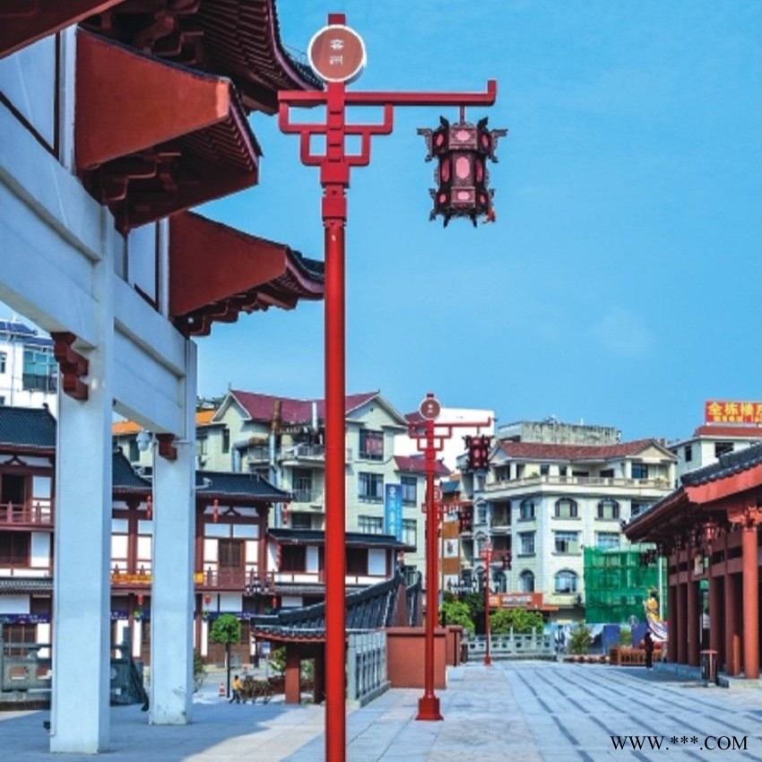 宇泉院子灯具直销  乡村led太阳能庭院灯  投光灯庭院灯工程照明图1