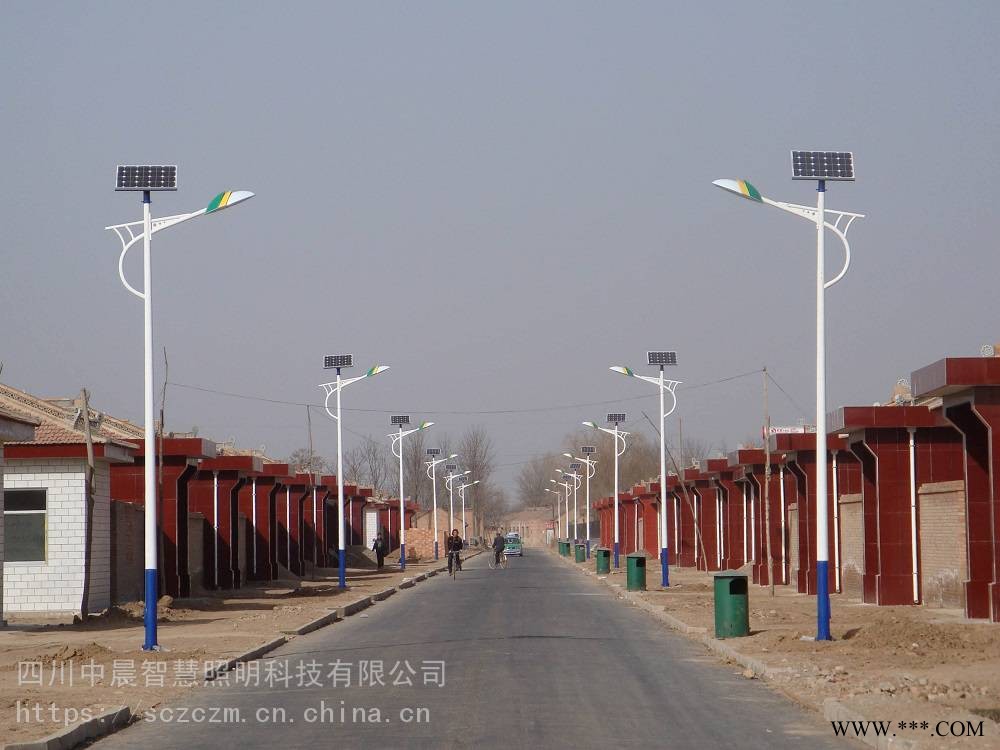 双臂热镀锌路灯四川路灯市场价格中晨多样式道路路灯图1