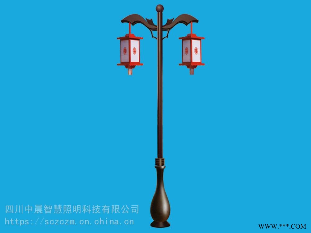 中晨路灯市场价热镀锌单臂路灯文化广场单臂路灯图1