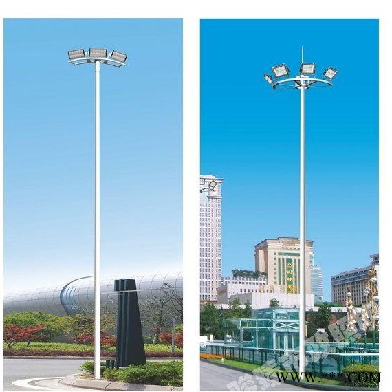 LED球场灯_足球场灯_篮球场灯LED路灯 投光灯 16米中杆灯图1