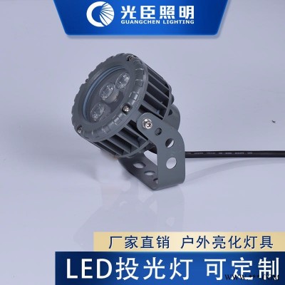 户外亮化射树灯 公园草坪树木亮化LED投光灯 光臣照明厂家直销灯具