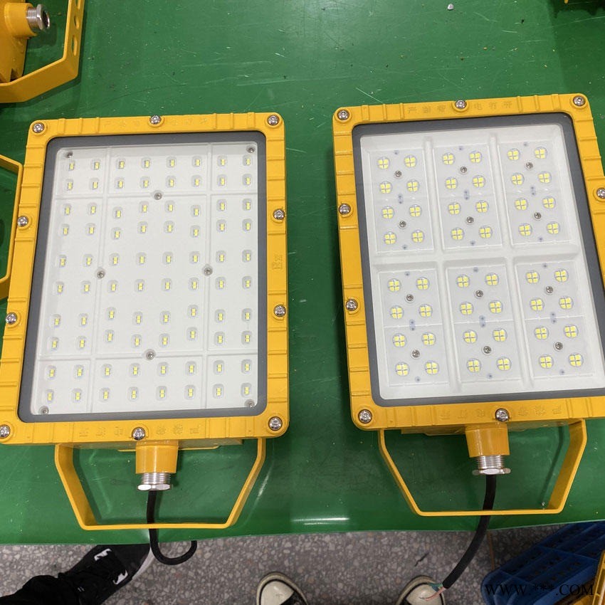 油漆厂LED防爆平台灯_吸顶式防爆120W照明灯_化学品仓库吸顶式防爆投光灯 防爆合格证齐全图1