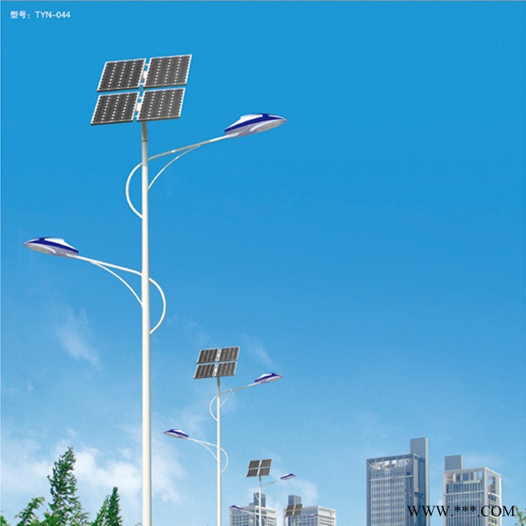 路灯厂家直销 led模组路灯 新农村太阳能路灯 道路照明led路灯太阳能路灯6米30w7米50w道路照明新农村太阳能路灯图1